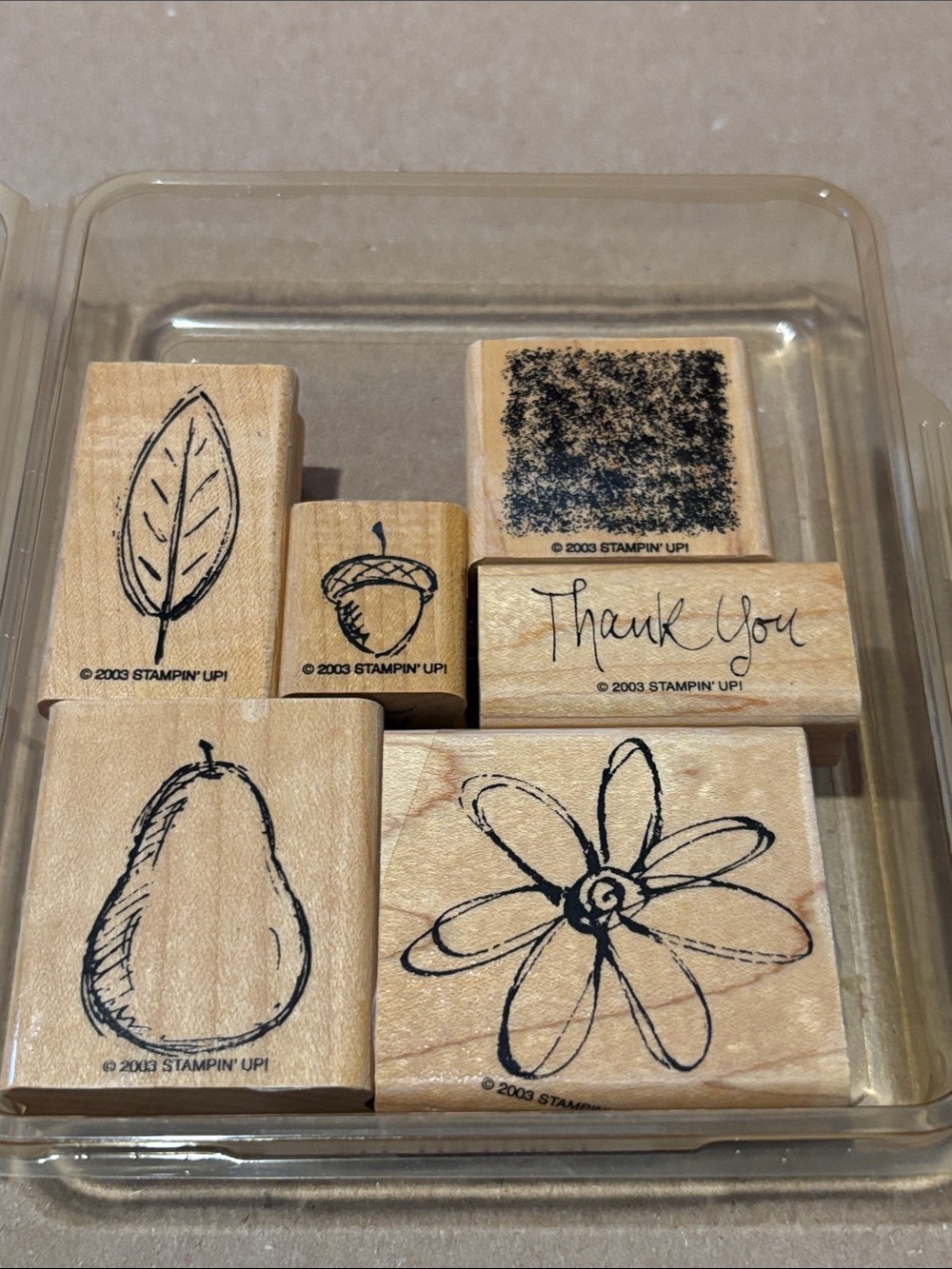 Stampin' Up! Vintage Stamp Set All Natural